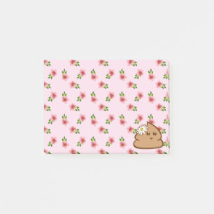 Cute lil Poo Post It Notes