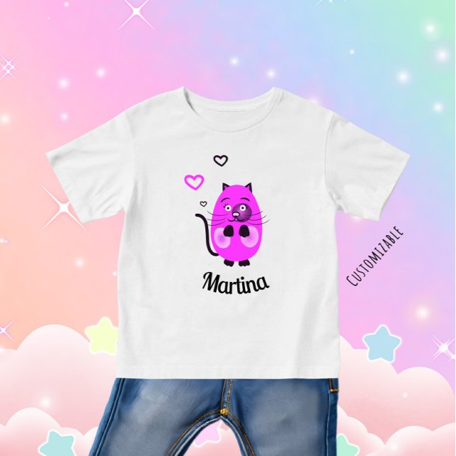 Cute lilac cat baby T-Shirt (Creator Uploaded)