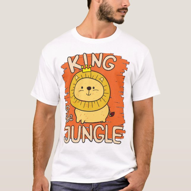 Cute lion 1 T-Shirt (Front)