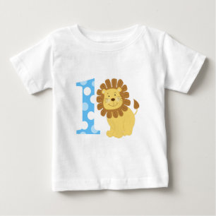 Cute Lion 1st Birthday I'm ONE T-Shirt