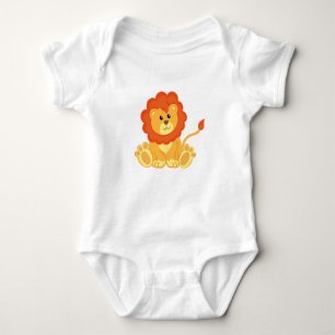 Cute Lion Baby Clothing Baby Bodysuit