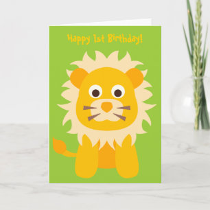 Cute Lion Card