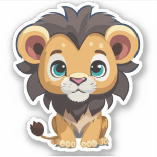 Cute Lion Cartoon Charactor