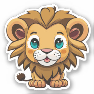 Cute Lion Cartoon Charactor