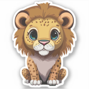 Cute Lion Cartoon Charactor