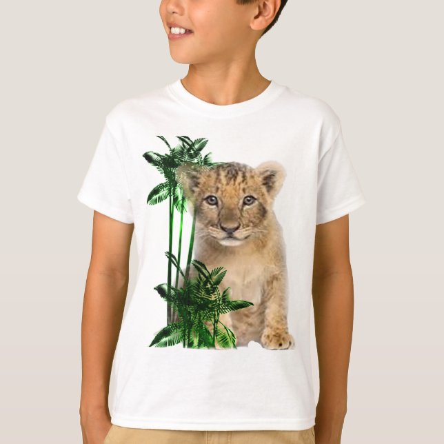 cute-lion-cub T-Shirt (Front)