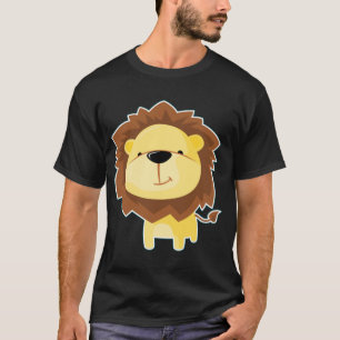 Cute Lion Cycling France Bike Racing T-Shirt