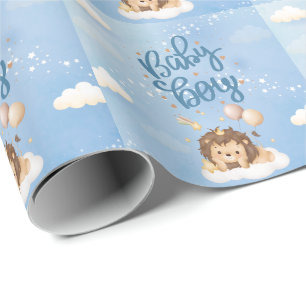 Cute Lion King Baby Boy wapping paper