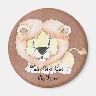 Cute Lion Magnet