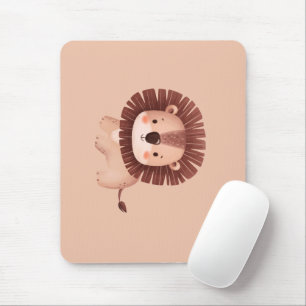 Cute Lion Mouse Pad