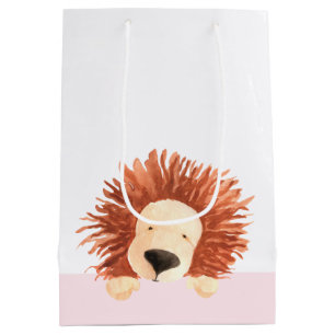 Cute Lion Party Medium Gift Bag