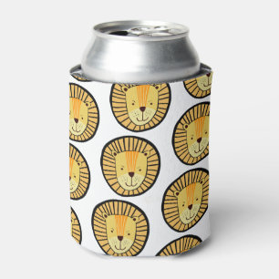 Cute Lion pattern Can Cooler