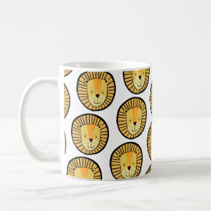 Cute Lion pattern Coffee Mug