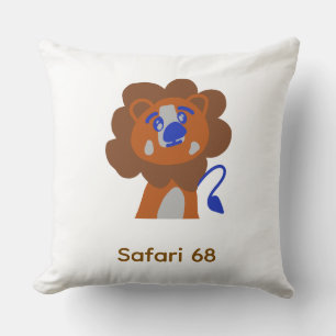 cute lion t-shirt cushion