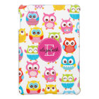 Cute Litte Owls Monogrammed