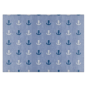 Cute Little Anchor Pattern Cutting Board