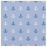 Cute Little Anchor Pattern Fabric