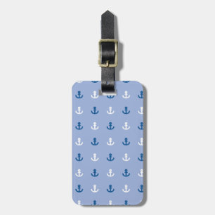 Cute Little Anchor Pattern Luggage Tag