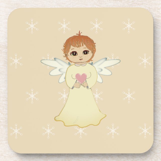 Cute Little Angel Coaster (Front)