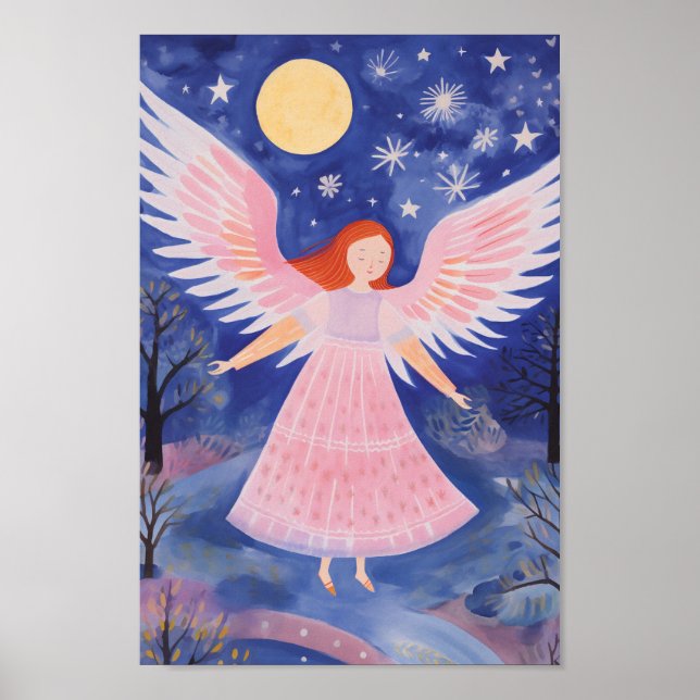 Cute Little Angel Poster (Front)