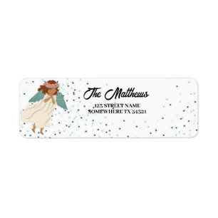 Cute Little Angel Return Address Label