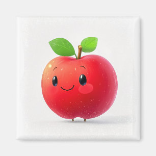 Cute Little Apple Magnet