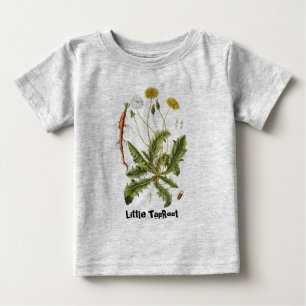 Cute Little Baby Tap Root Vintage Dandelion T-Shirt