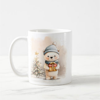 Cute Little Bear Mug Cosy Winter Gift