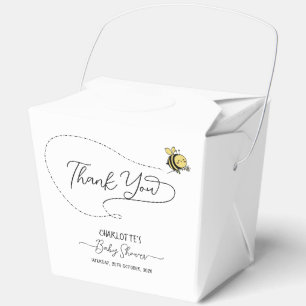 Cute Little Bee Baby Shower Favour Box