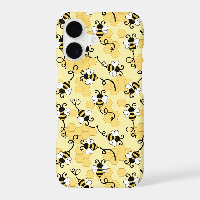 Cute little bees pattern (Back)