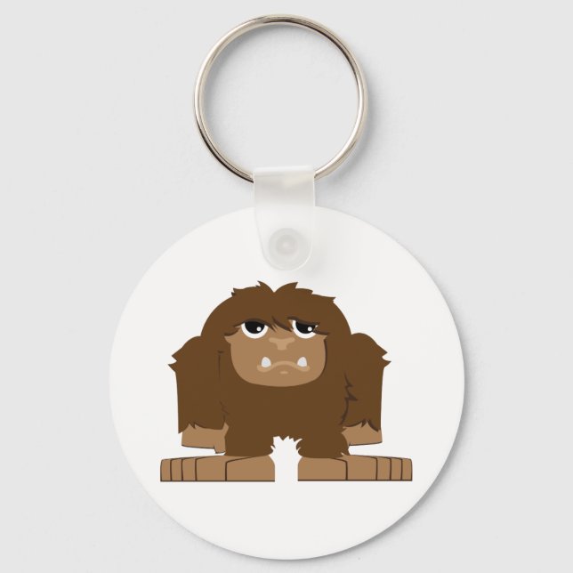 Cute little Bigfoot Key Ring (Front)