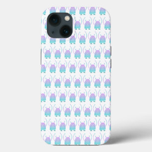 Cute Little Blue Monster iPhone 13 Case