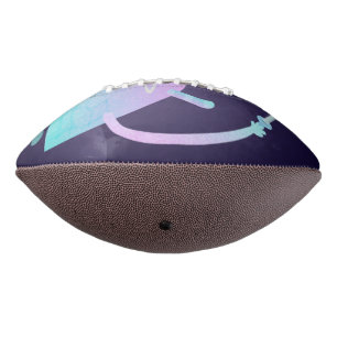 Cute Little Blue Monster Football