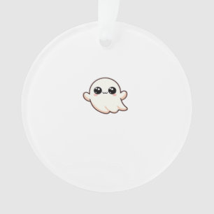 Cute Little Boo Basic Clean Ornament