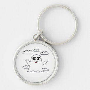 Cute Little Boo Creative Style Key Ring