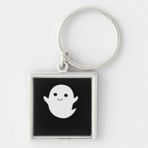 Cute Little Boo Fitted Key Ring