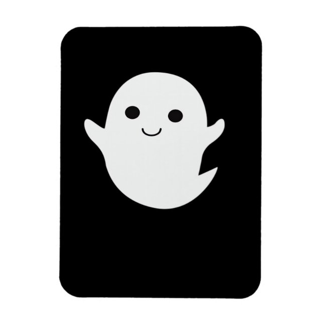 Cute Little Boo Fitted Magnet (Vertical)