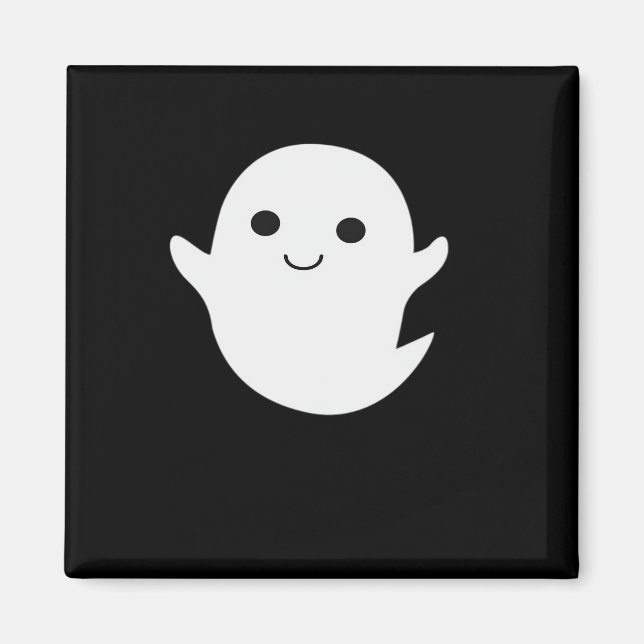 Cute Little Boo Fitted Magnet (Front)