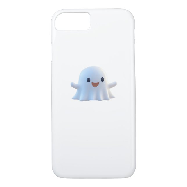 Cute Little Boo Retro Graphic Case-Mate iPhone Case (Back)