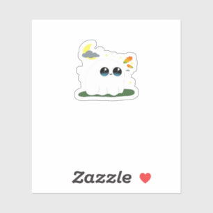 Cute Little Boostie Fall Scene Vintage Classic