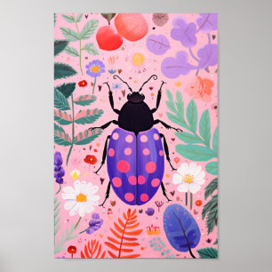 Cute Little Bug Poster