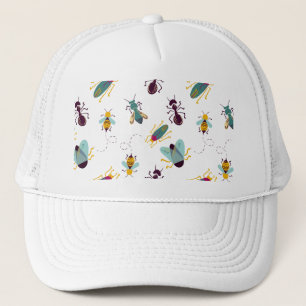 cute little bugs insects trucker hat