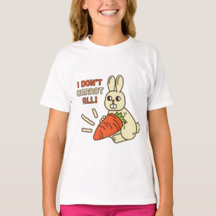 Cute Little Bunny Holding Its Carrot T-Shirt