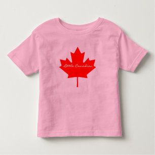 Cute Little Canadian red maple leaf Canada Toddler T-Shirt