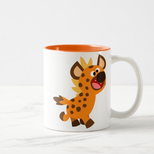 Cute Little Cartoon Hyena Mug (Right)
