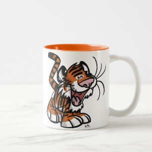 Cute Little Cartoon Tiger Mug