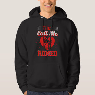 Cute Little Cat for Valentine   Funny Valentine Hoodie