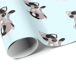 Cute Little Cat Wrapping Paper