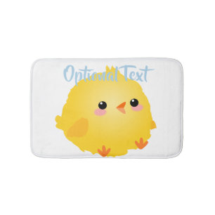 Cute Little Chick Bath Mat