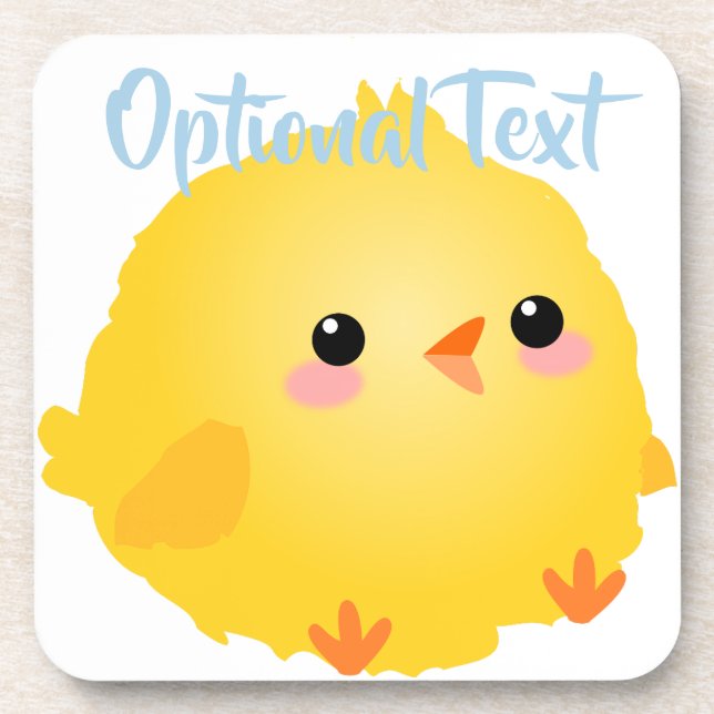 Cute Little Chick Coaster (Front)